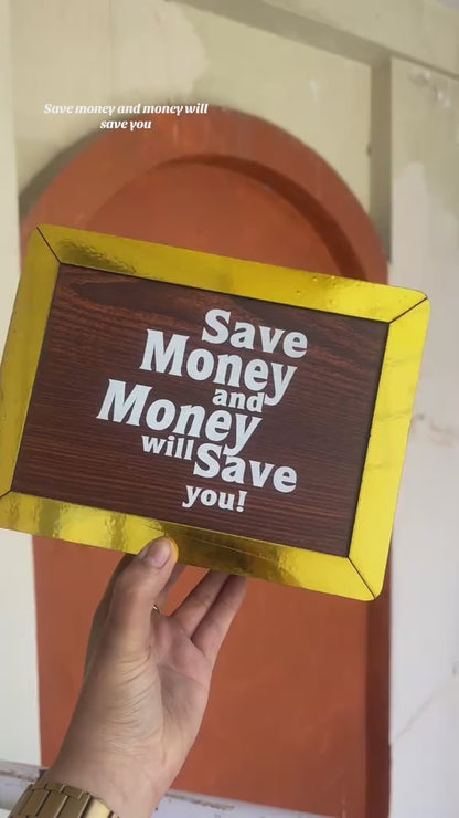 Savings Challenge Piggy Bank